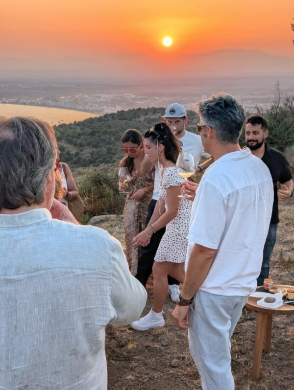 Puesta de sol en Mas Marès