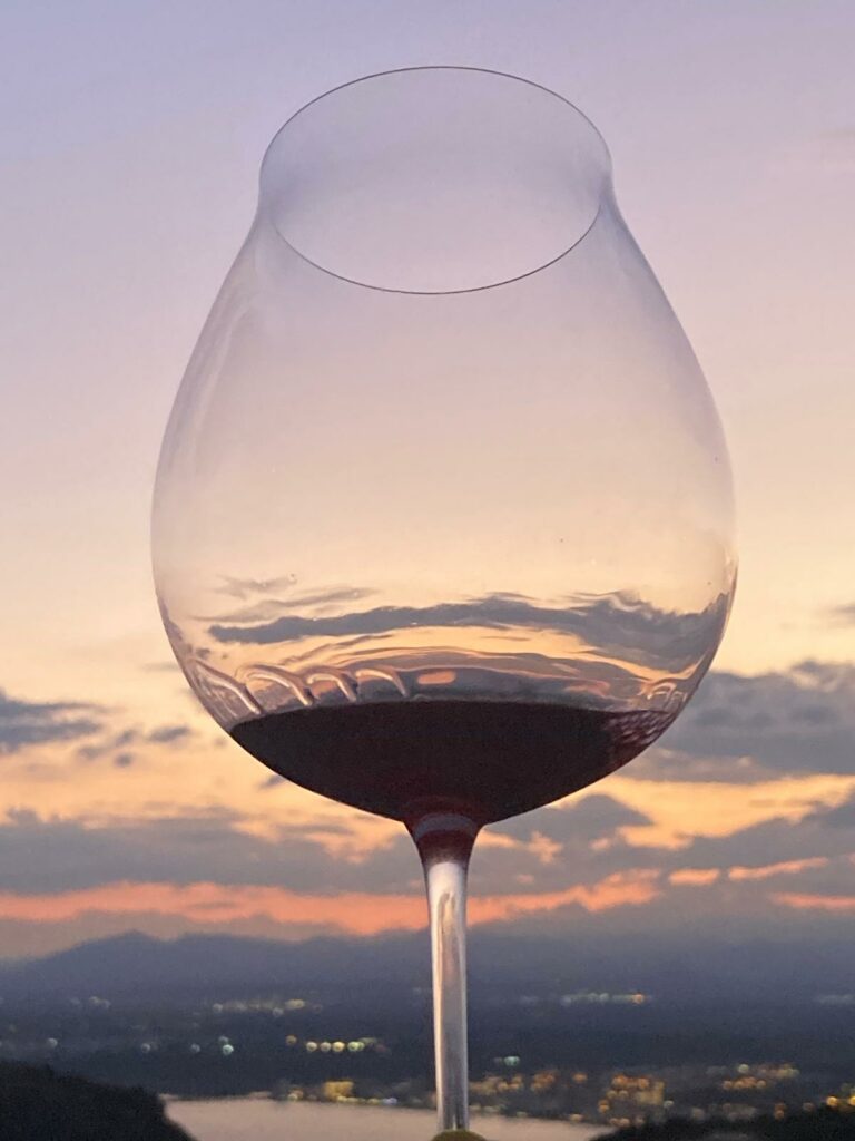 visita enoturística puesta de sol